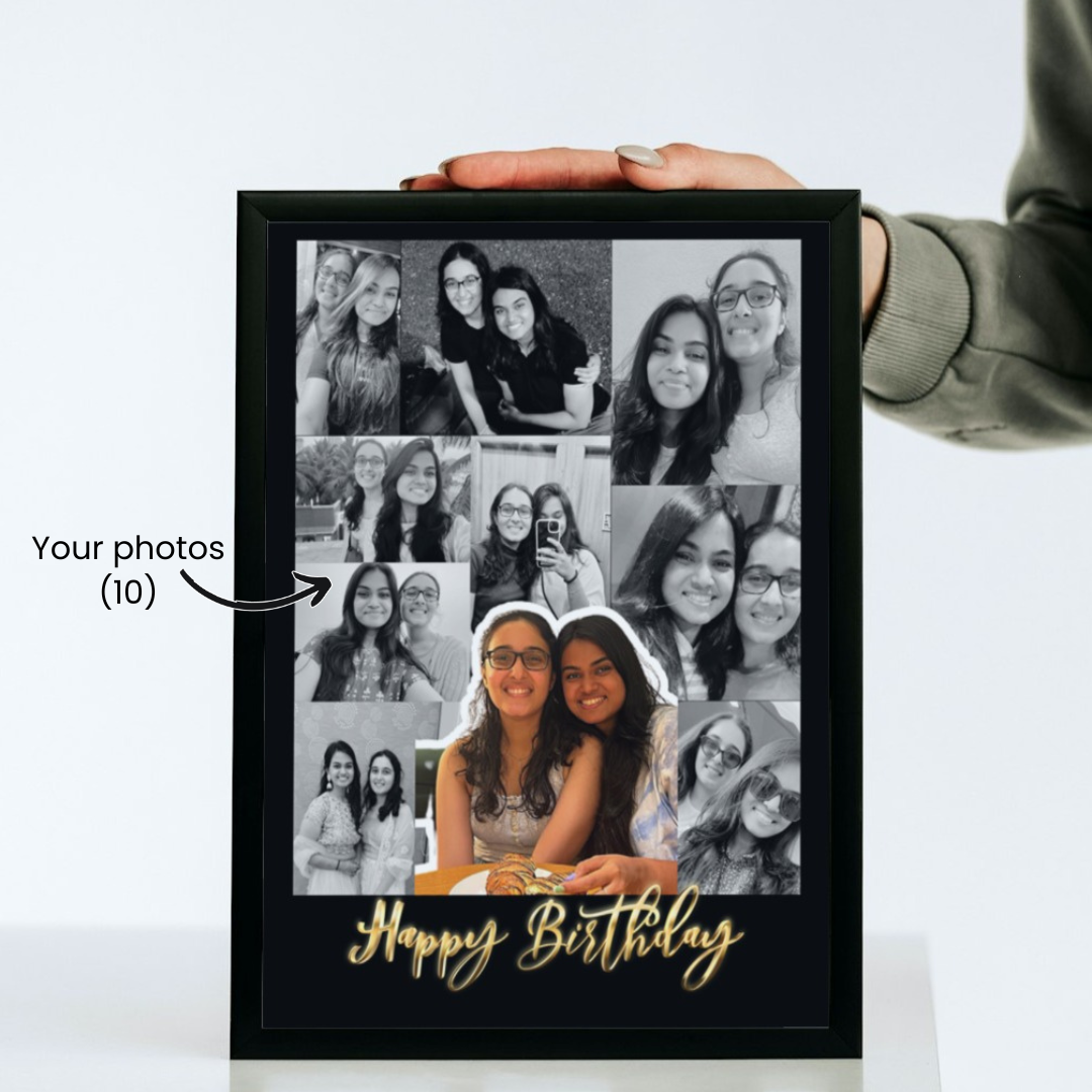 Pinterest-y Birthday Frame