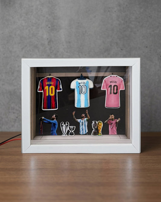 Messi 3 Jersey Frame
