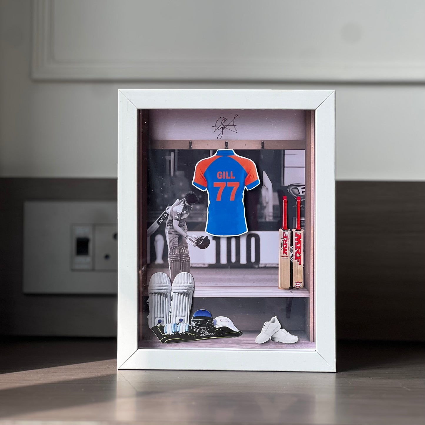 Shubhman Gill Odi Frame - 3D