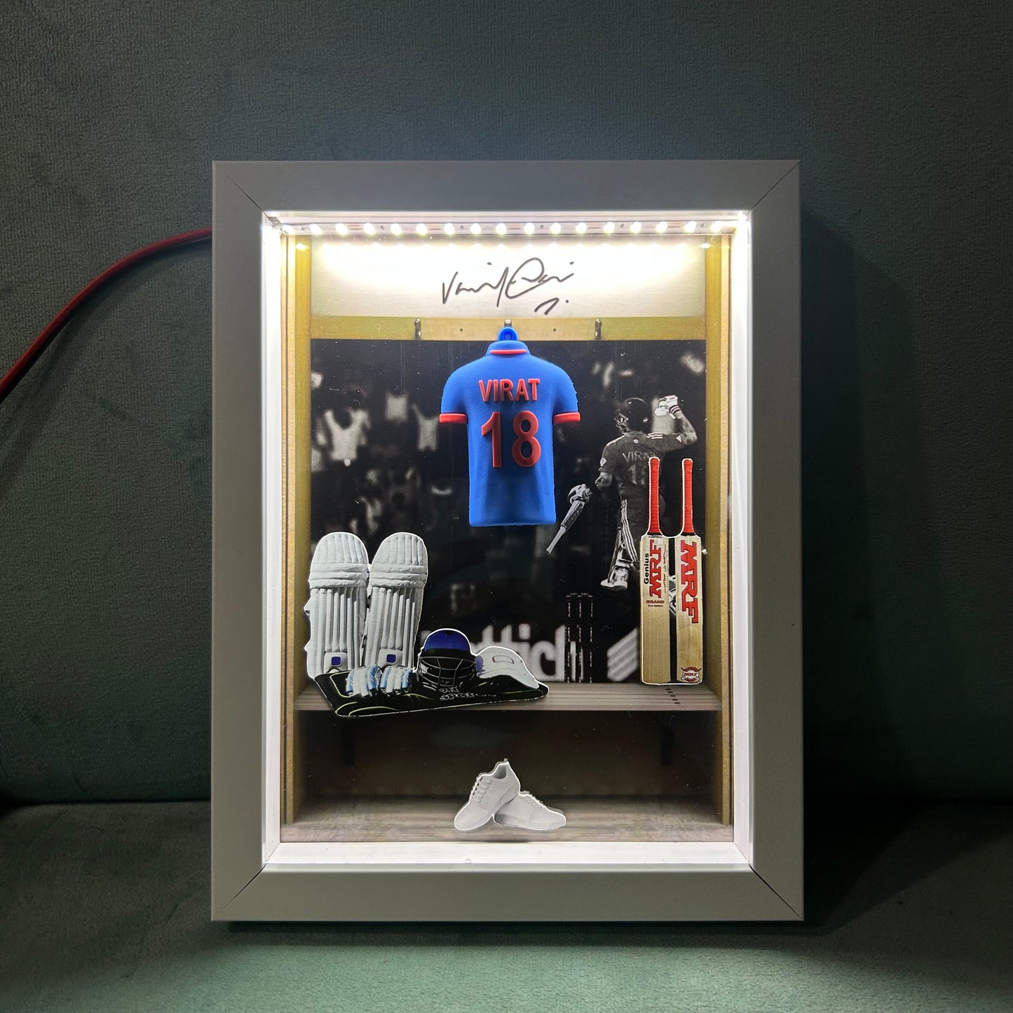 Virat Kohli frame - 3D