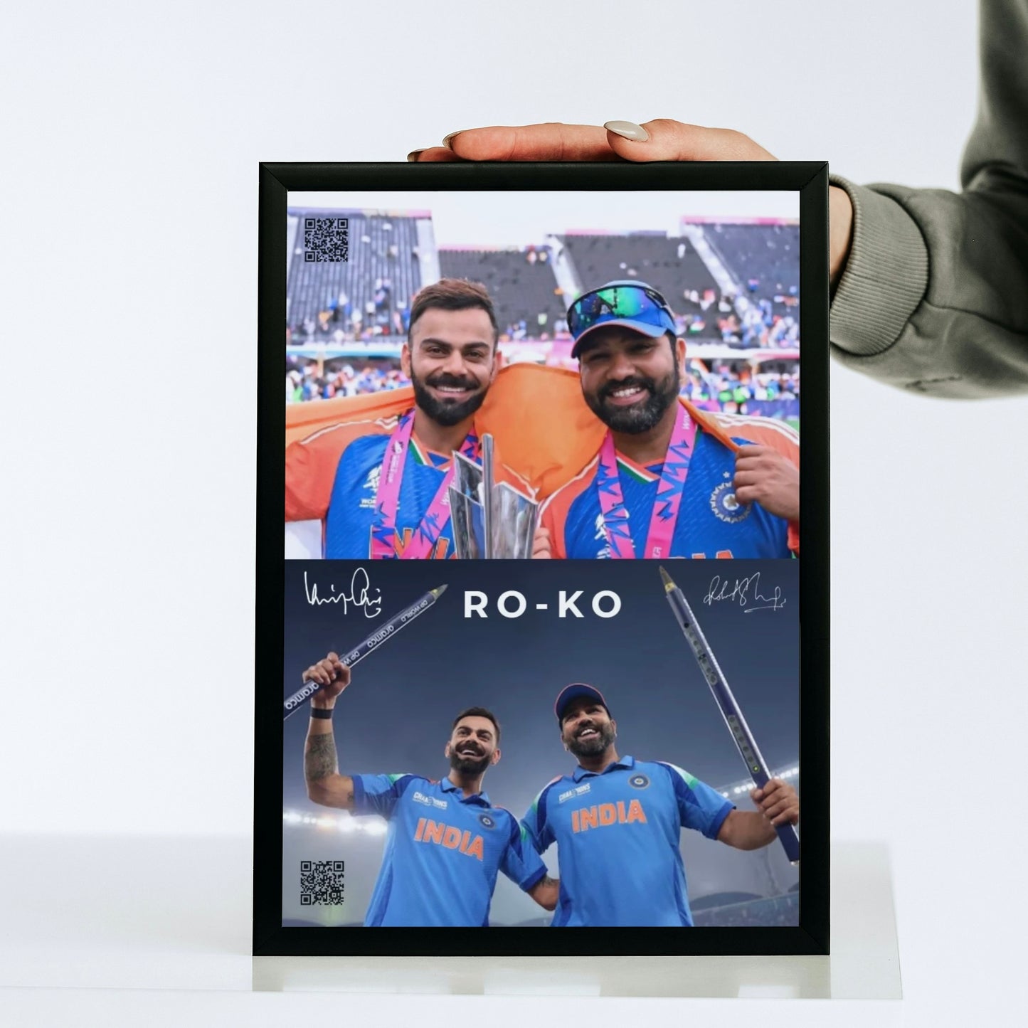 Championship Frame - Rohit and Virat