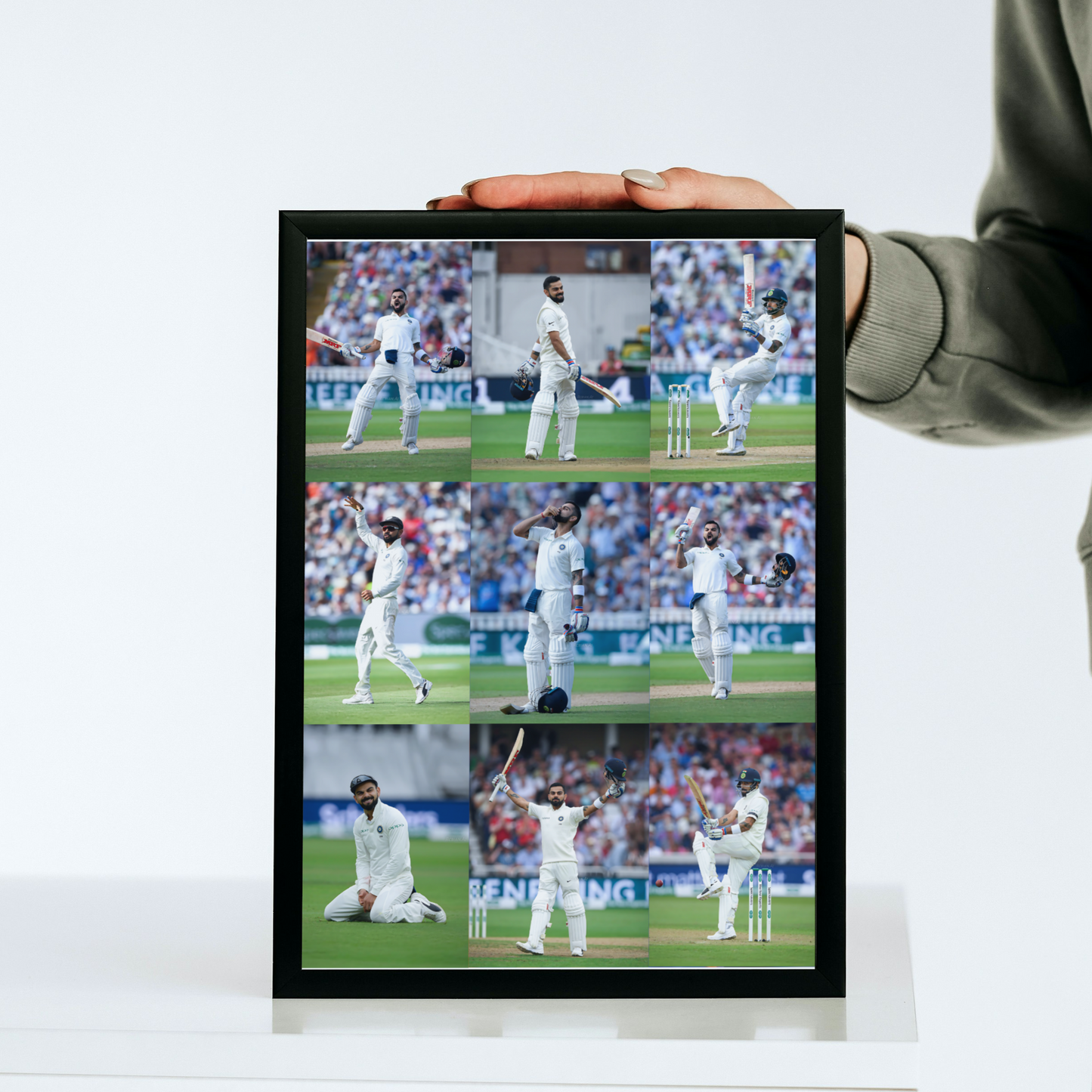 Virat Test cricket frame