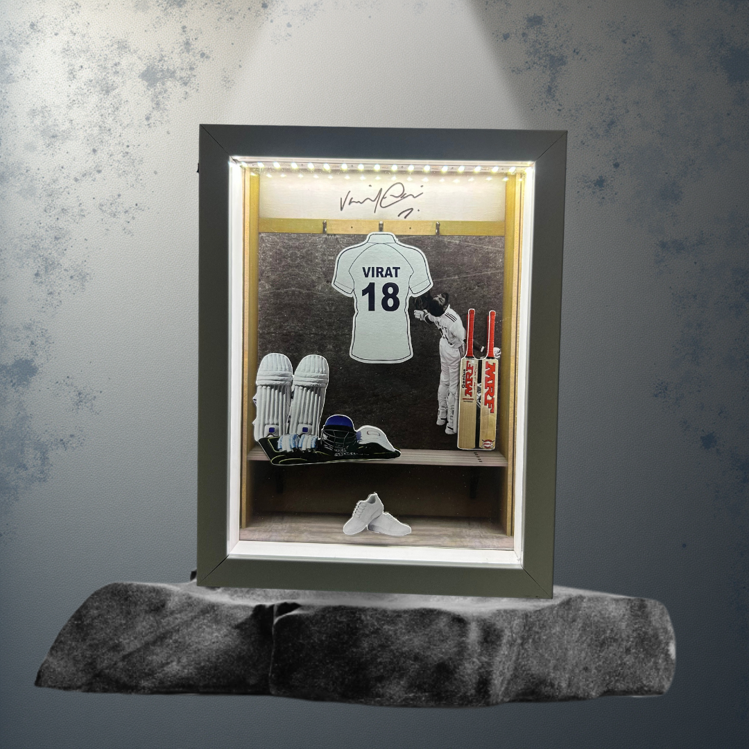 Virat Kohli Test Cricket frame - 3D