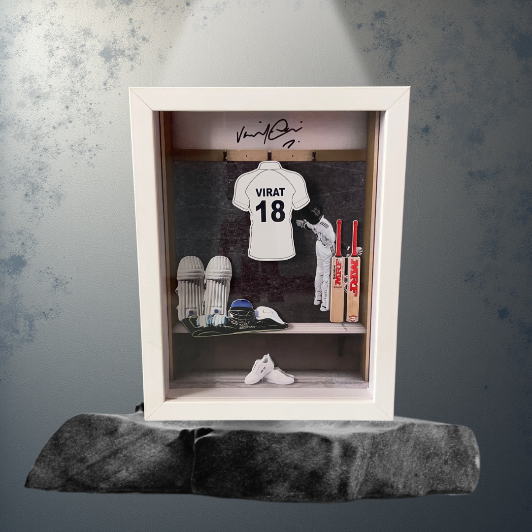 Virat Kohli Test Cricket frame - 3D