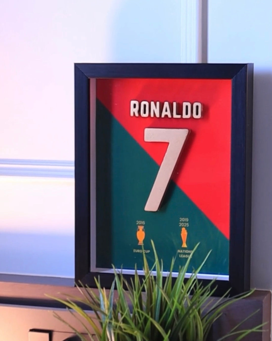 Cr7 Emblem 3D Frame