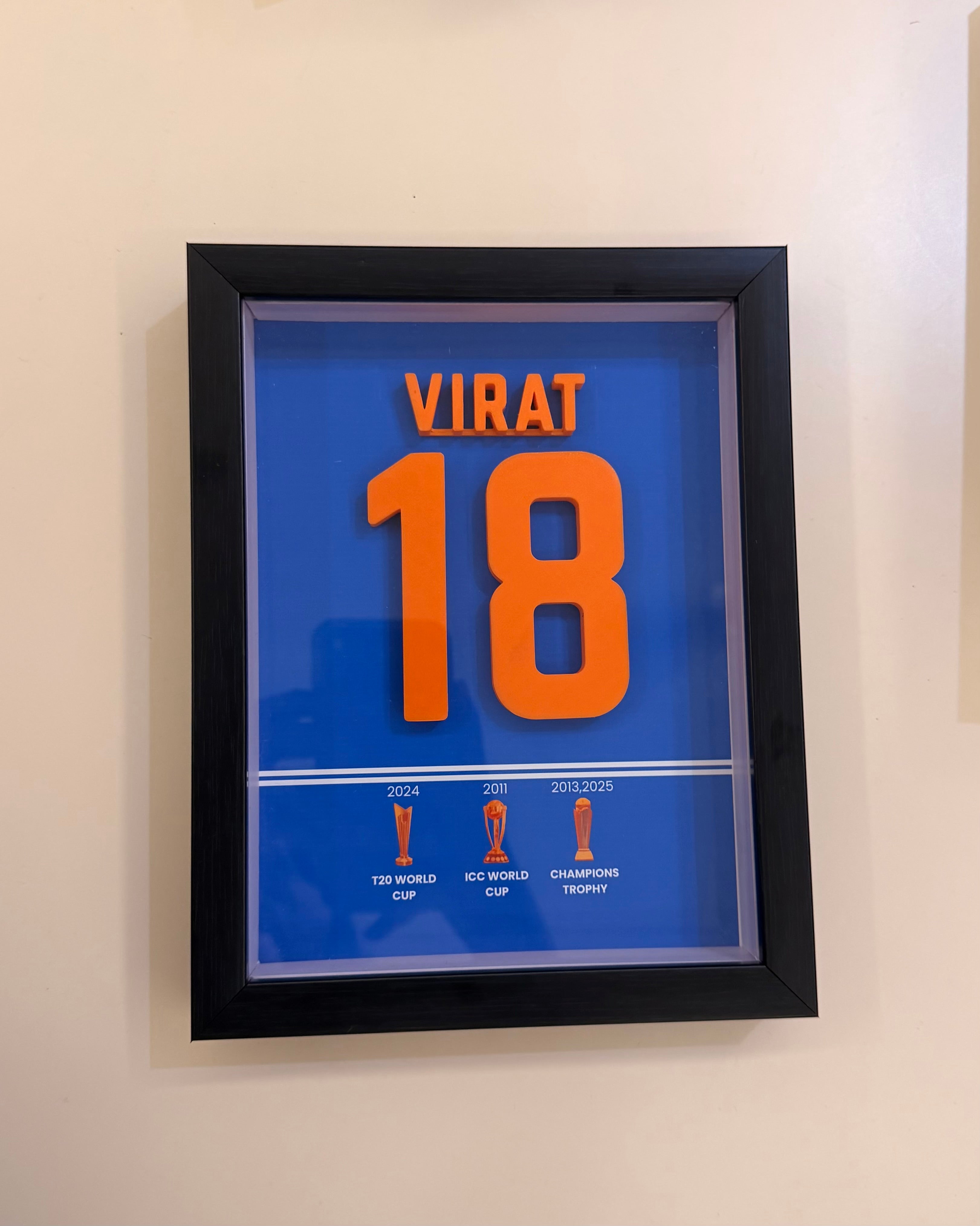 Virat Emblem 3D Frame