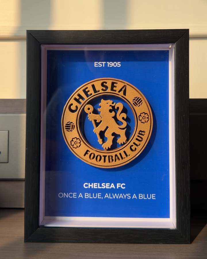 Chelsea Emblem 3D Frame