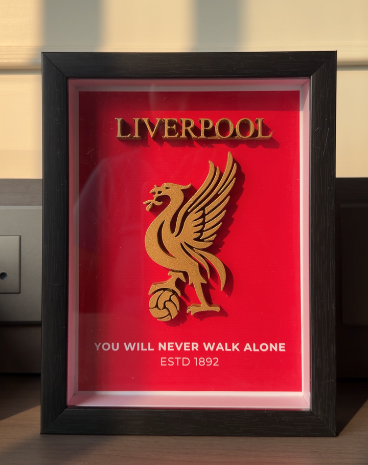 Liverpool Emblem 3D Frame