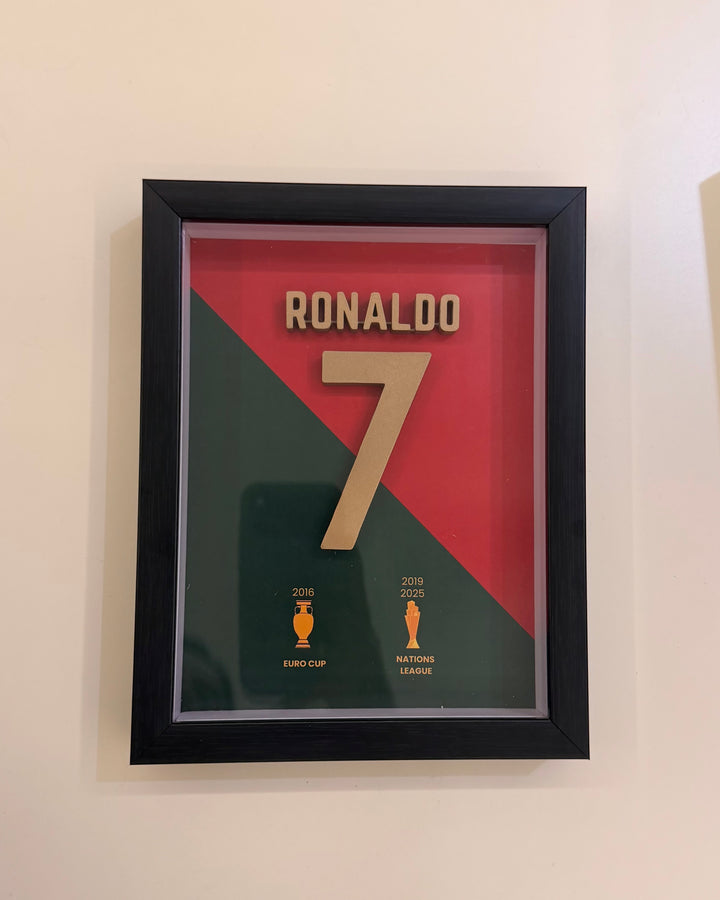 Cr7 Emblem 3D Frame