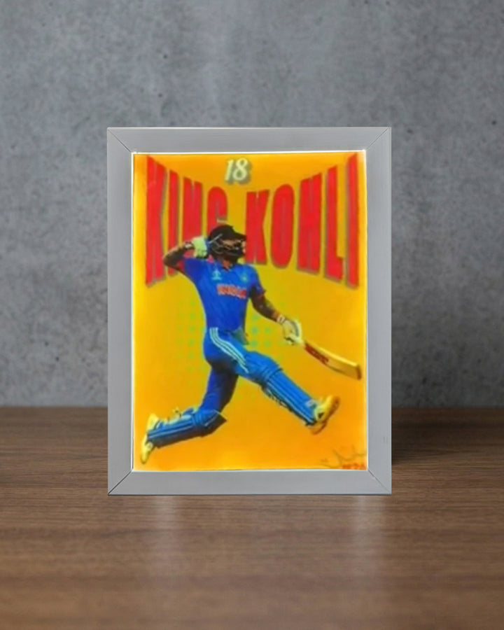 Virat Kohli Light Box Frame