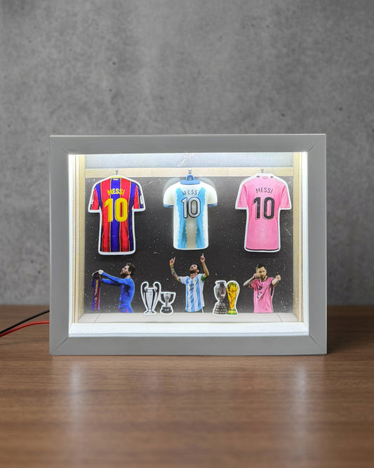 Messi 3 Jersey Frame