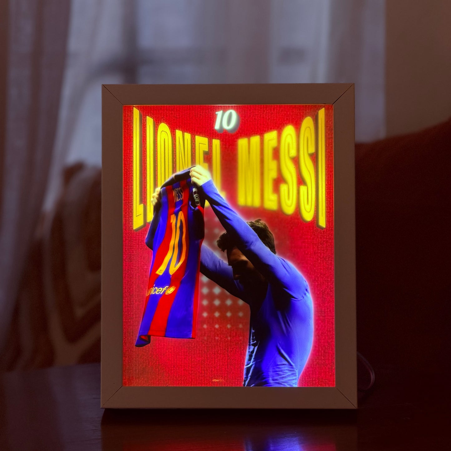 Messi Light Box Frame