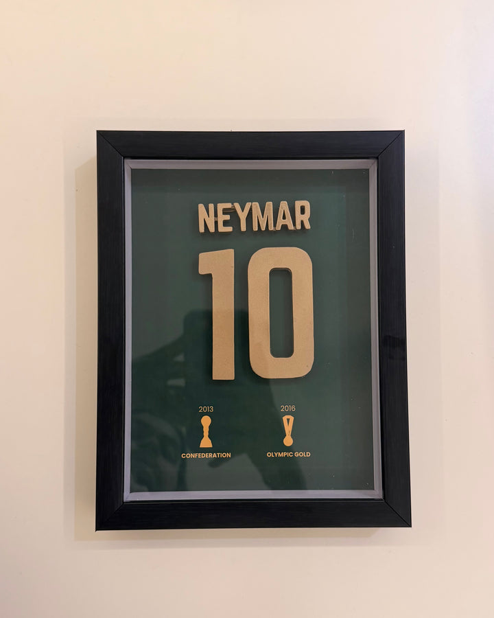Neymar Emblem 3D Frame