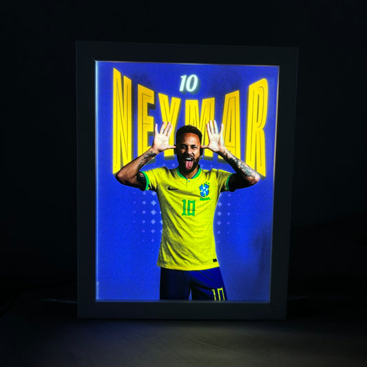 Neymar Light Box Frame
