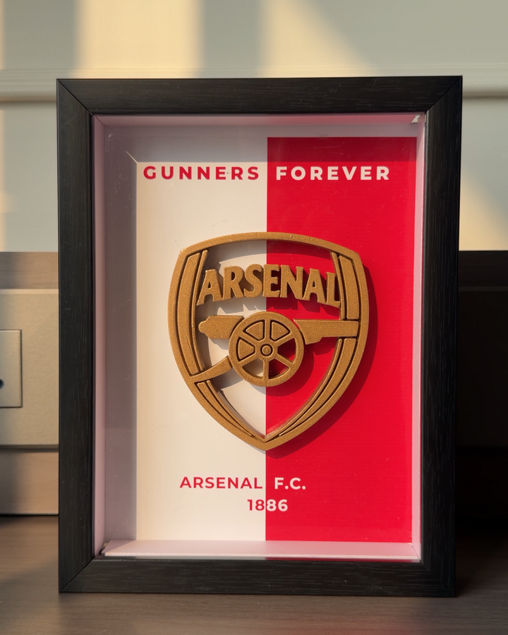 Arsenal Emblem 3D Frame