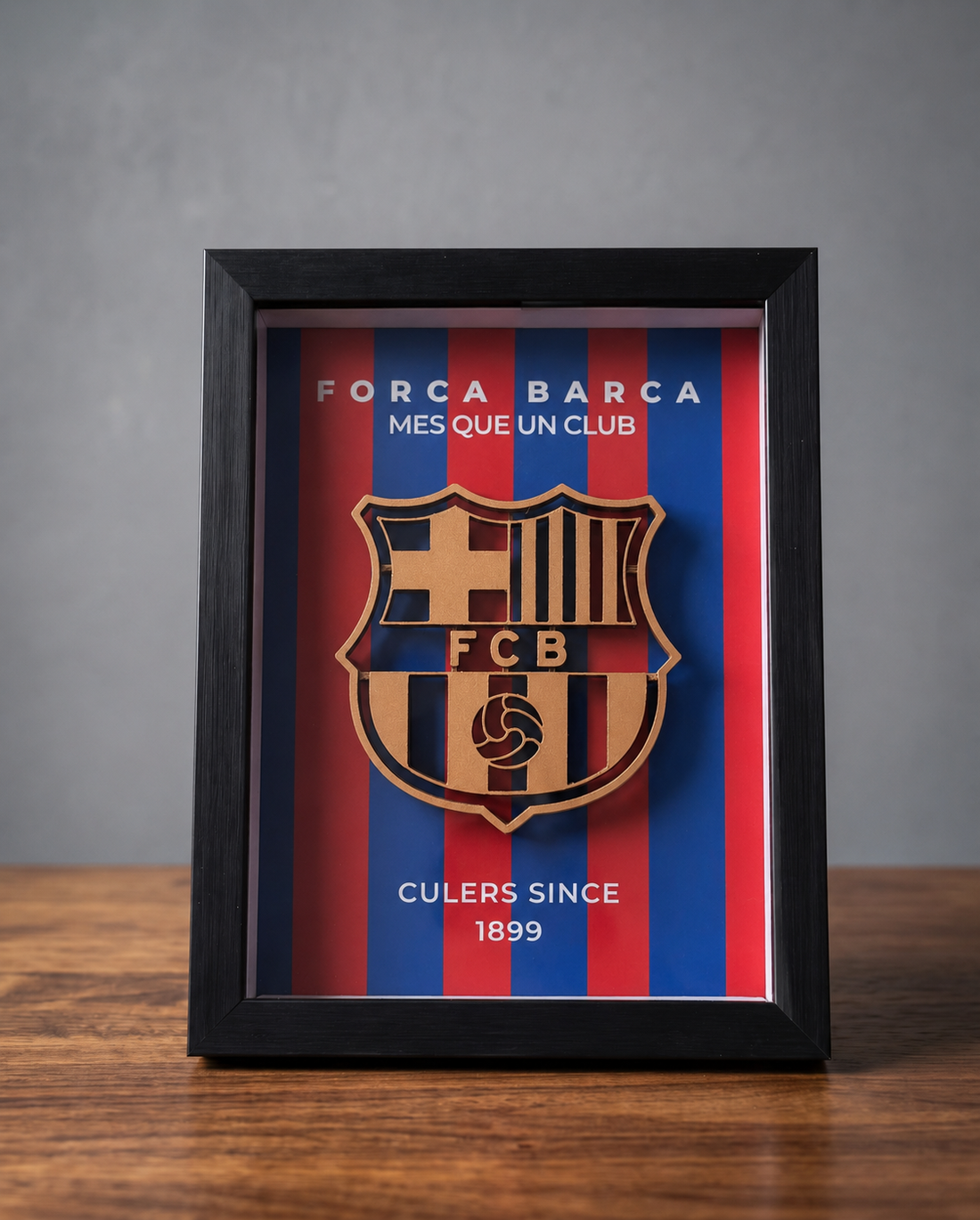 FCB 3D Emblem Frame