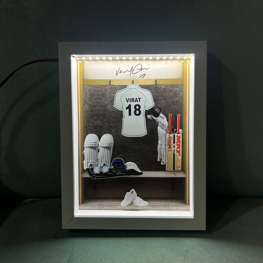 Virat Kohli Test Cricket frame - 3D