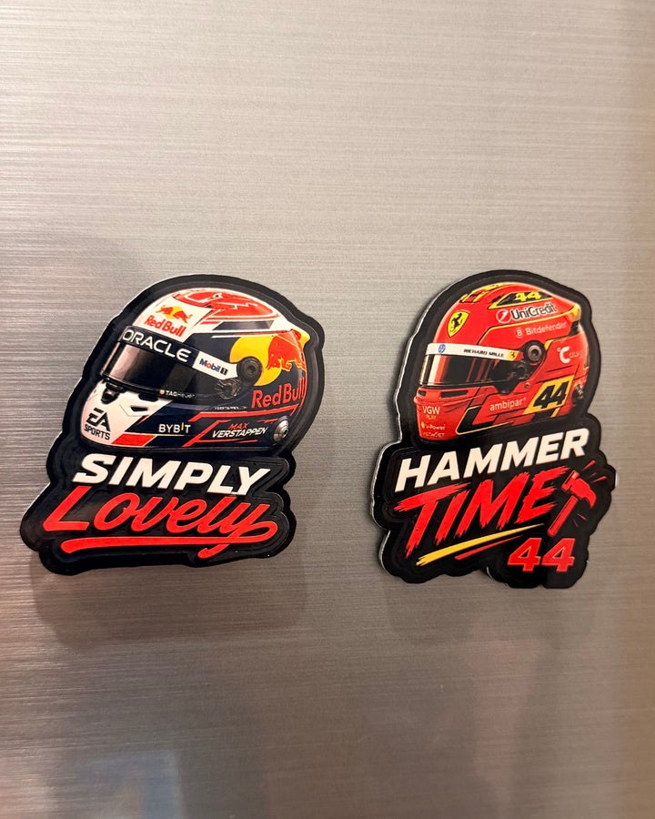 F1 Fridge Magnets