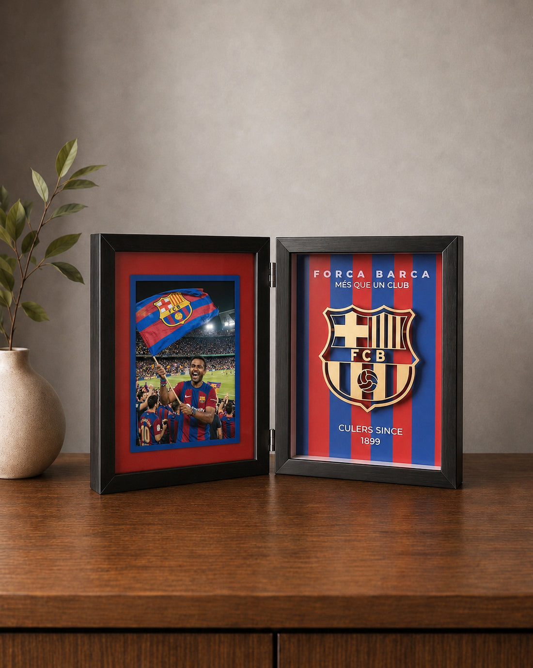 FC Barcelona Folding Frame
