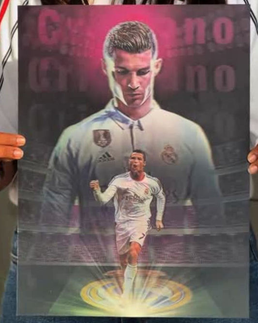 Ronaldo Poster - 3D