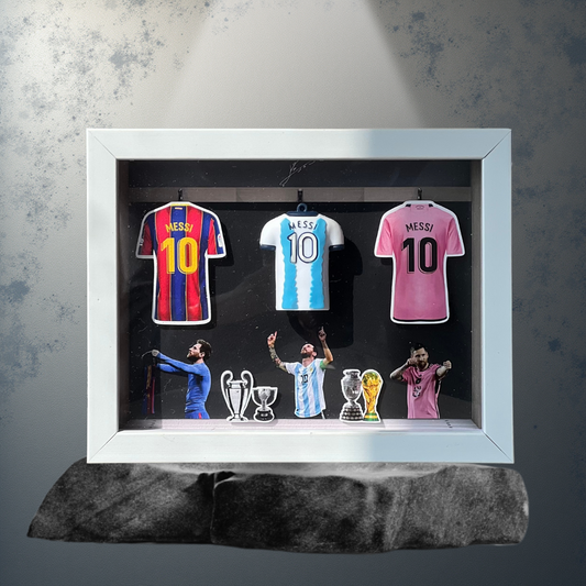 Messi 3 Jersey Frame - 3D