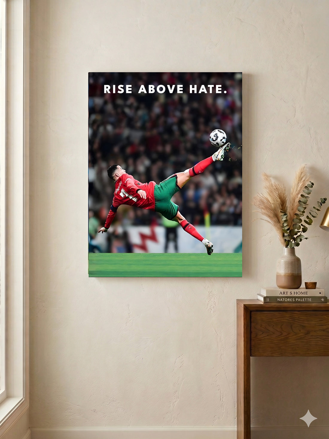 Ronaldo Portugal Canvas Wall Art - Rise Above Hate