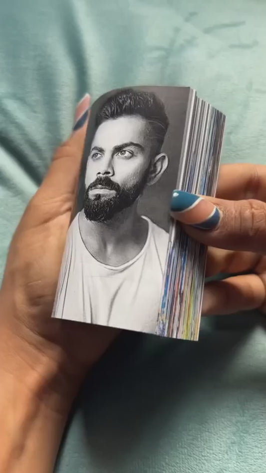 Virat Kohli Fipbook - Stop frame