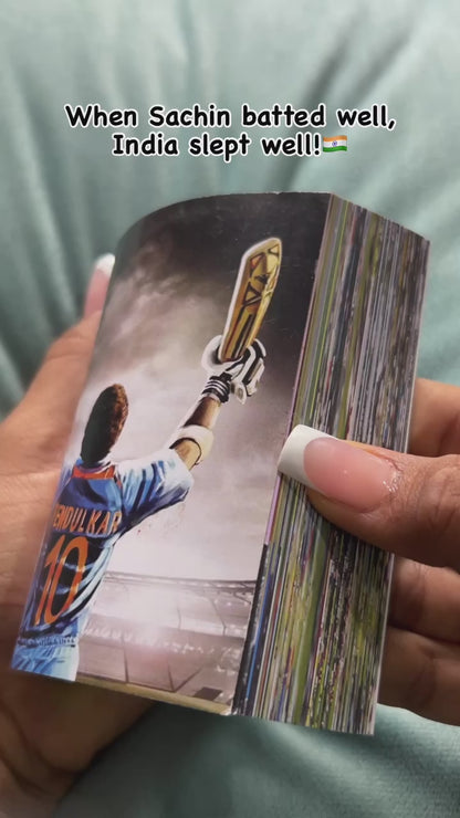 Sachin Tendulkar - Stop Frame Flipbook