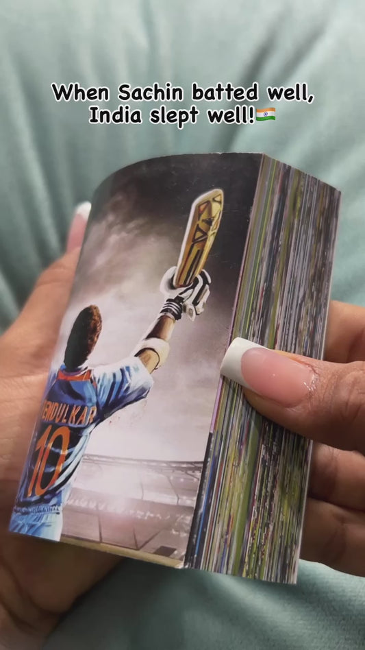 Sachin Tendulkar - Stop Frame Flipbook